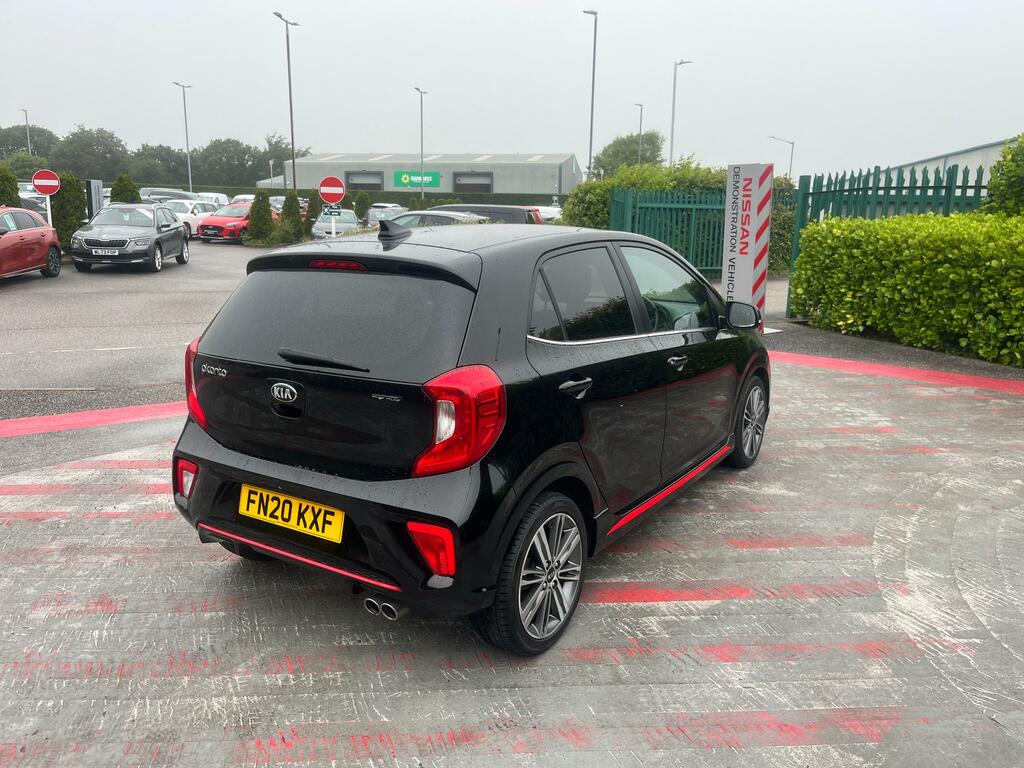 Kia Picanto 1.25 Gt-line Hatchback Euro 6 S Black #5