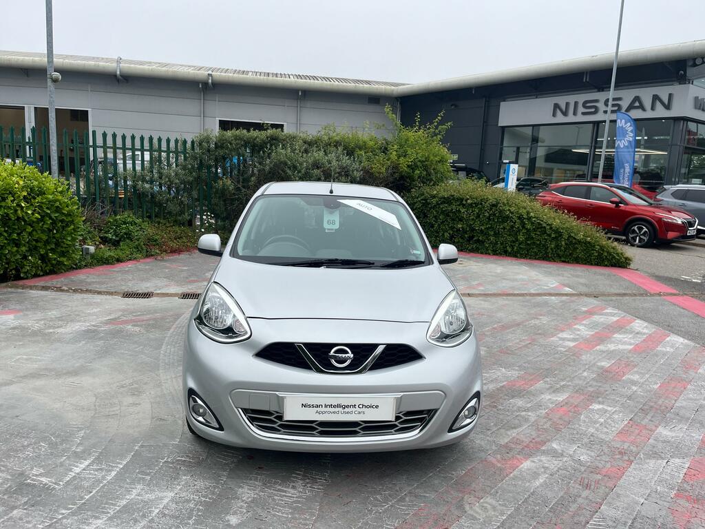 Nissan Micra 1.2 Acenta Hatchback Cvt Euro 6 80 Ps Silver #2