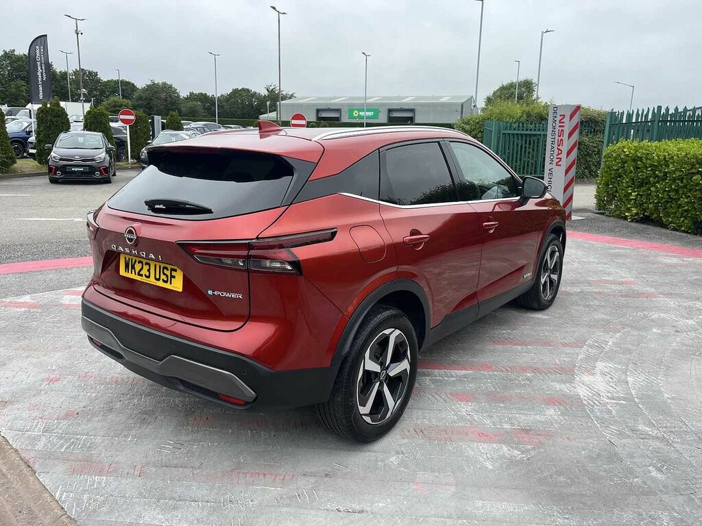 Nissan Qashqai 1.5 E-power N-connecta WK23USF Red #6