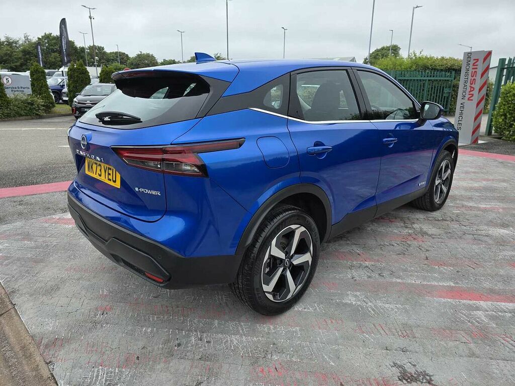 Nissan Qashqai 1.5 H E-power Acenta Premium Suv Hybrid Blue #5