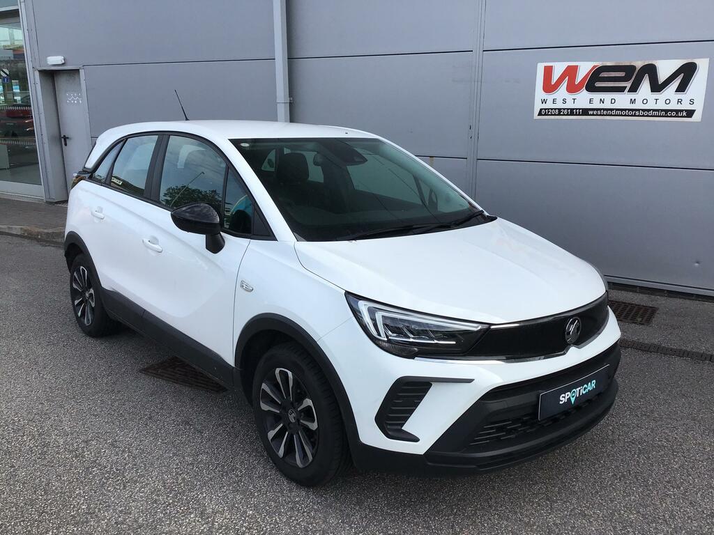 Vauxhall Crossland 1.2 Design Suv Euro 6 Ss 83 White