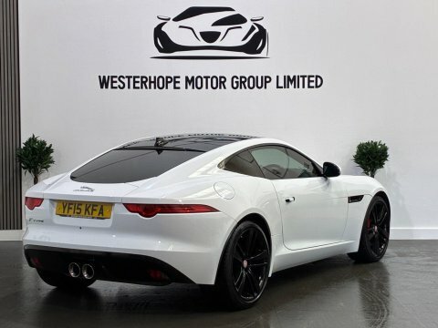 Jaguar F-Type 3.0 V6 White #4
