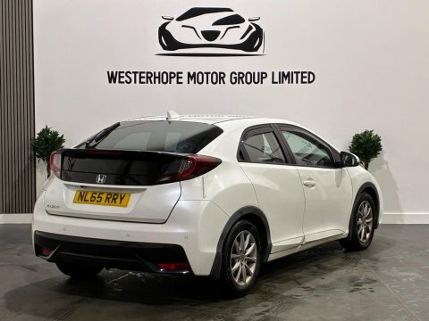 Honda Civic 1.6 I-dtec Se White #4