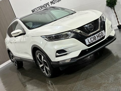 Nissan Qashqai 1.5 Dci Tekna LC18HGO White #5