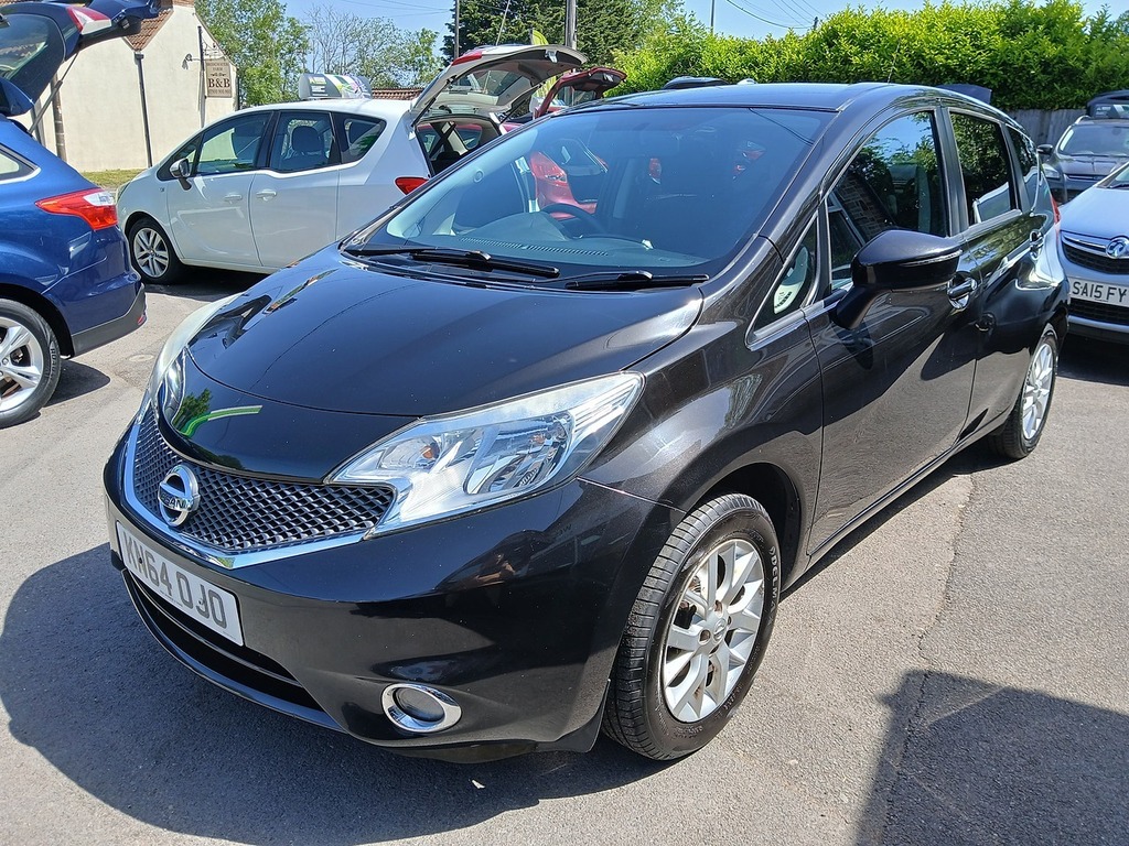 Nissan Note Acenta Black #3