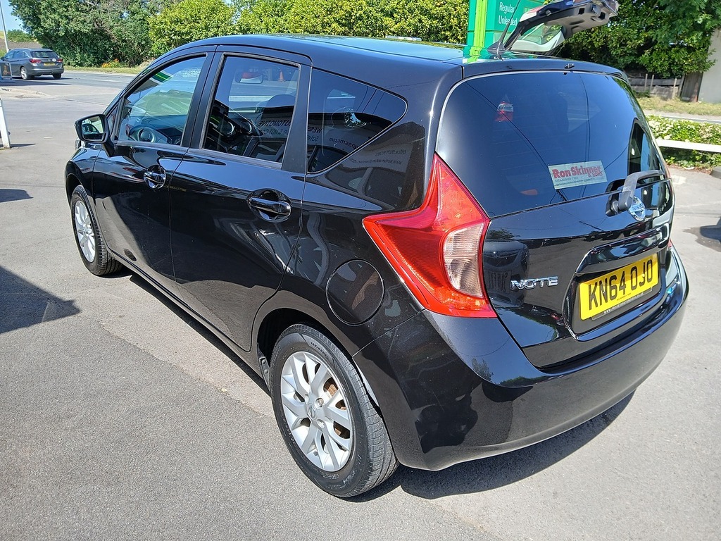 Nissan Note Acenta Black #5