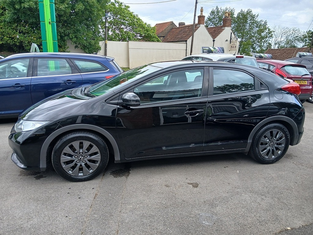 Honda Civic I-dtec Se Black #3