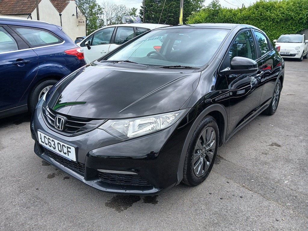 Honda Civic I-dtec Se Black #2