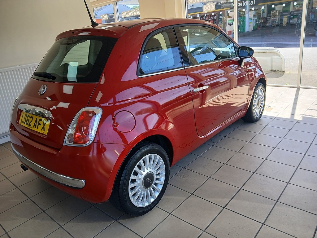 Fiat 500 Lounge Red #6