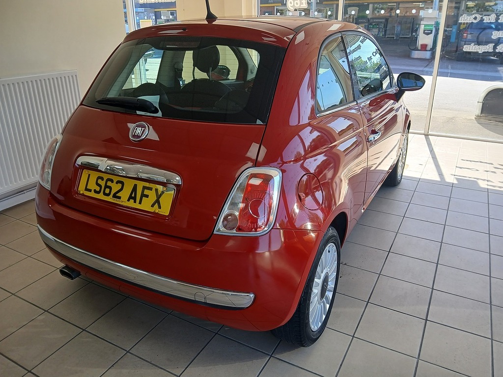 Fiat 500 Lounge Red #5
