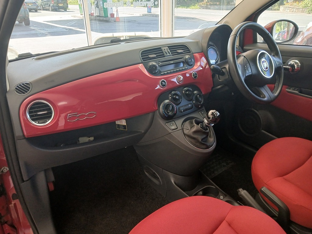 Fiat 500 500 Lounge Rhd Red #7