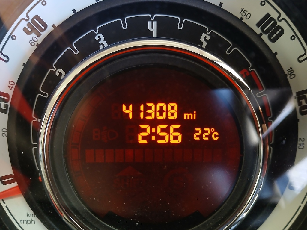Fiat 500 500 Lounge Rhd Red #15