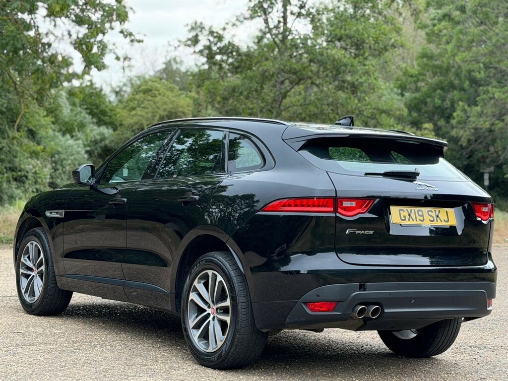 Jaguar F-Pace 2019 2.0 D180 R-sport Awd Euro 6 Ss GX19SKJ Black #5