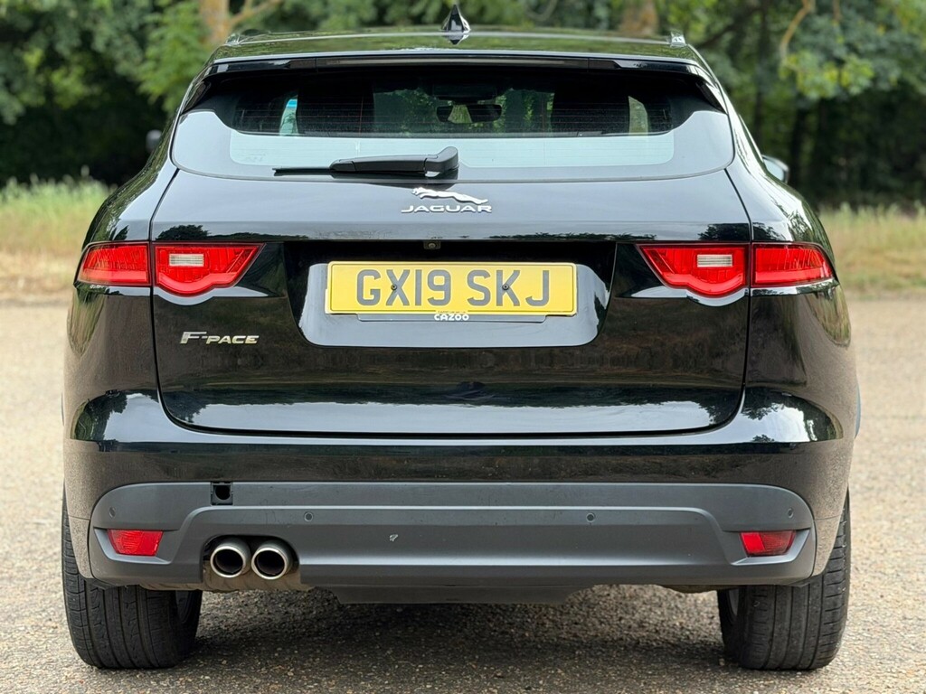 Jaguar F-Pace 2019 2.0 D180 R-sport Awd Euro 6 Ss GX19SKJ Black #6