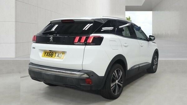 Peugeot 3008 2018 1.2 Puretech Allure Euro 6 Ss YX68TXU White #4