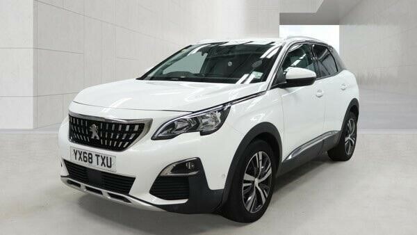 Peugeot 3008 2018 1.2 Puretech Allure Euro 6 Ss YX68TXU White #3