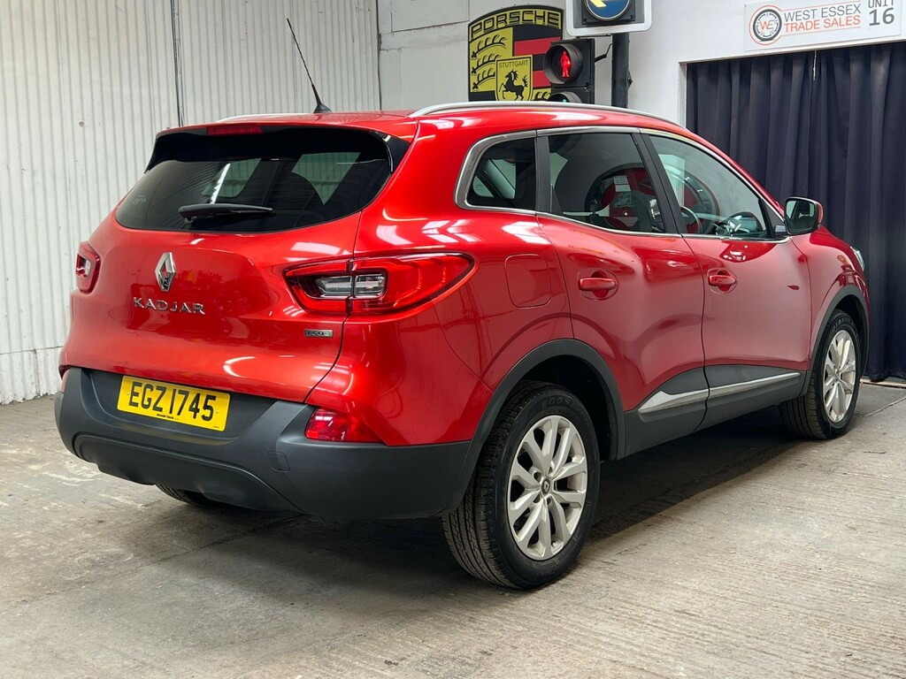 Renault Kadjar 1.5 Dynamique Nav Dci 110 EGZ1745 Red #4