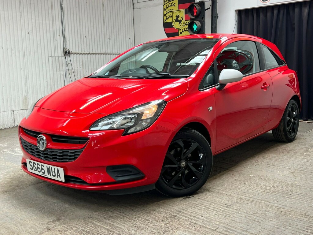 Vauxhall Corsa 1.4 I Ecoflex Sting Red