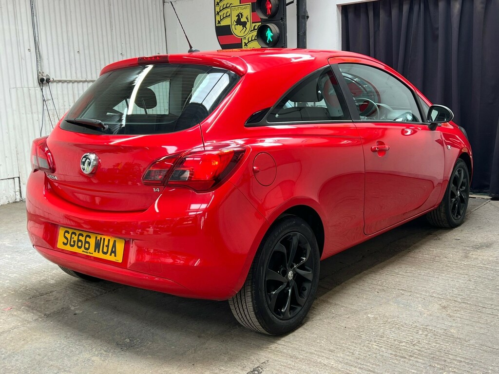 Vauxhall Corsa 1.4 I Ecoflex Sting SG66WUA Red #5