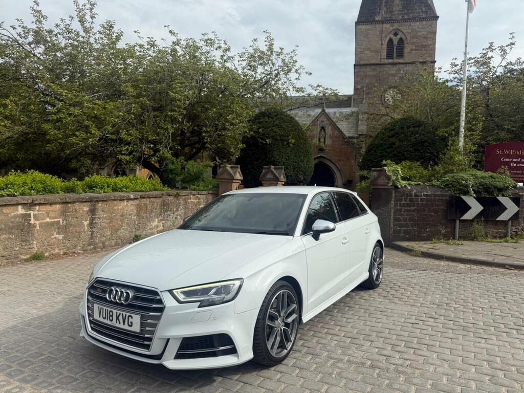 Audi S3 2.0 Tfsi Sportback S Tronic Quattro Euro 6 Ss 5 White