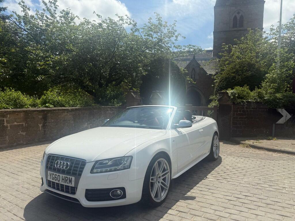 Audi S5 3.0 Tfsi V6 Cabriolet S Tronic Quattro Euro 5 White