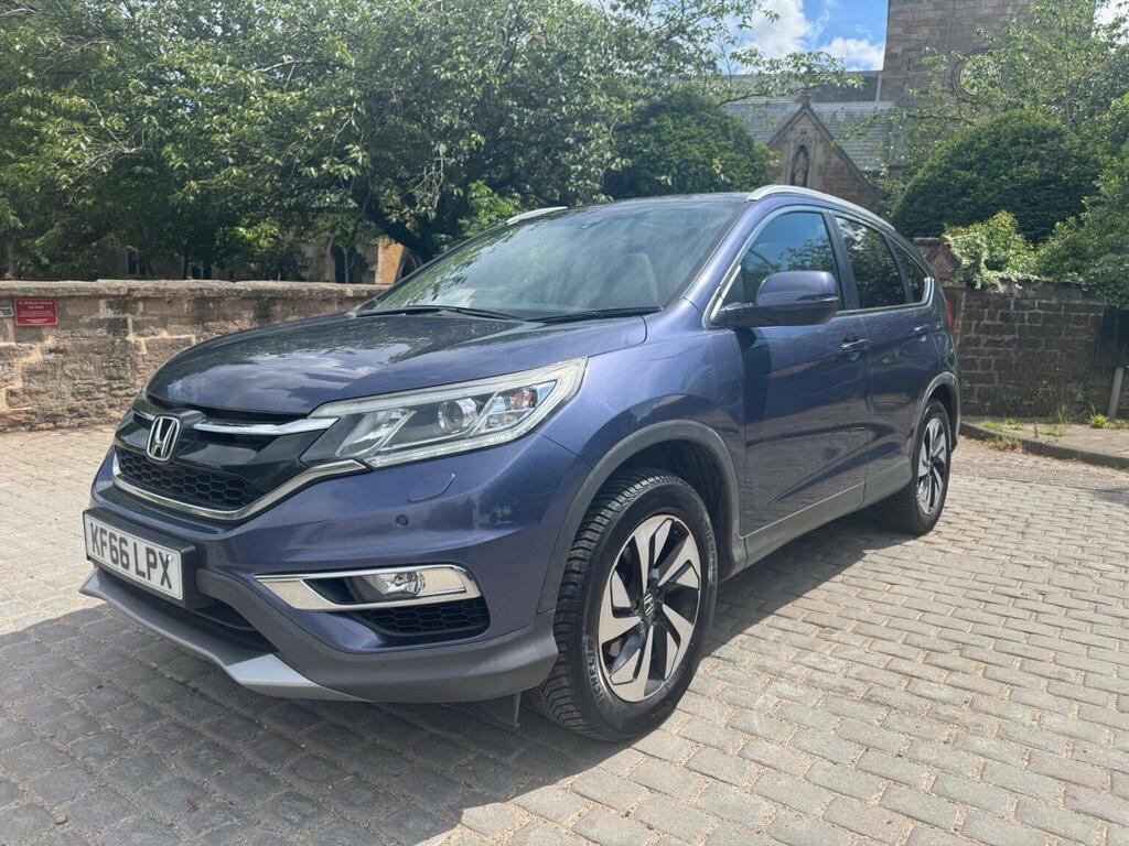 Honda Cr-V 1.6 I-dtec Ex 4Wd Euro 6 Ss Blue #3