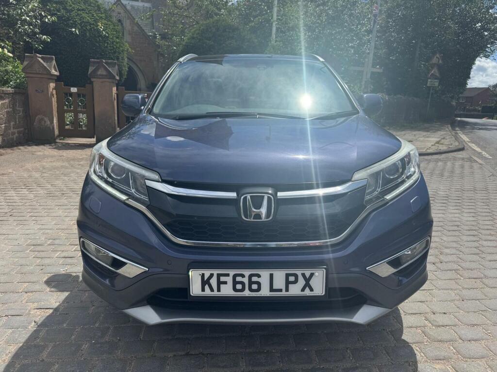 Honda Cr-V 1.6 I-dtec Ex 4Wd Euro 6 Ss Blue #2