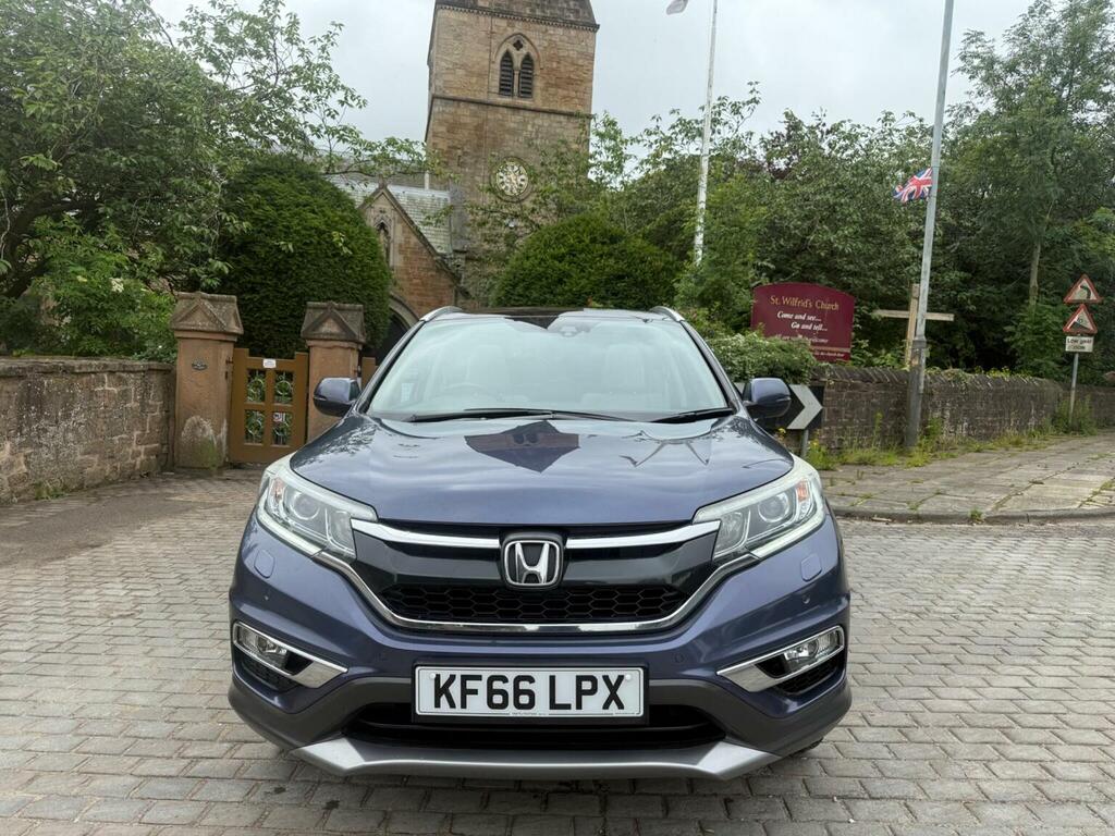 Honda Cr-V 1.6 I-dtec Ex 4Wd Euro 6 Ss KF66LPX Blue #3