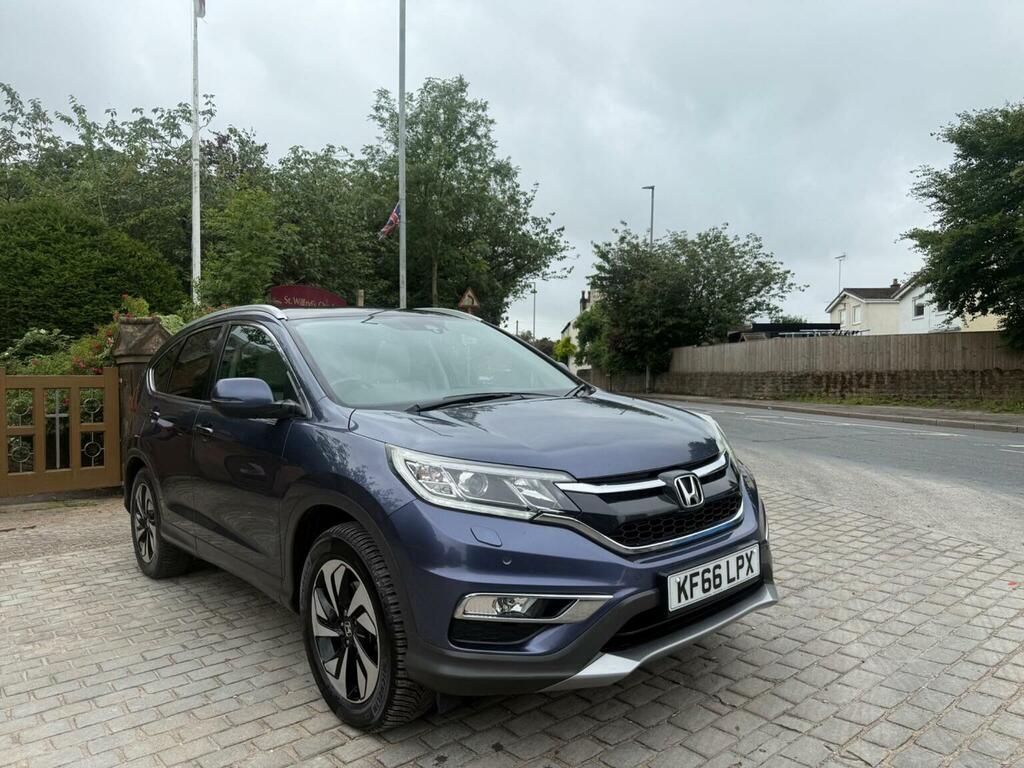 Honda Cr-V 1.6 I-dtec Ex 4Wd Euro 6 Ss KF66LPX Blue #4