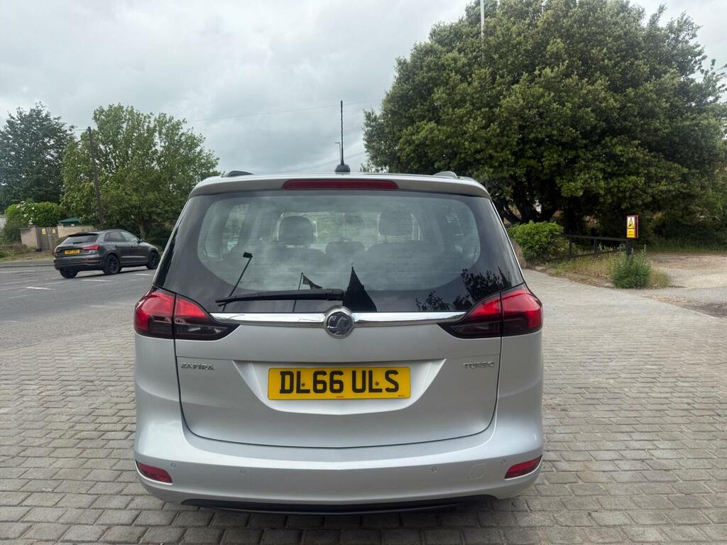 Vauxhall Zafira Tourer 1.4I Turbo Design Euro 6 Silver #4