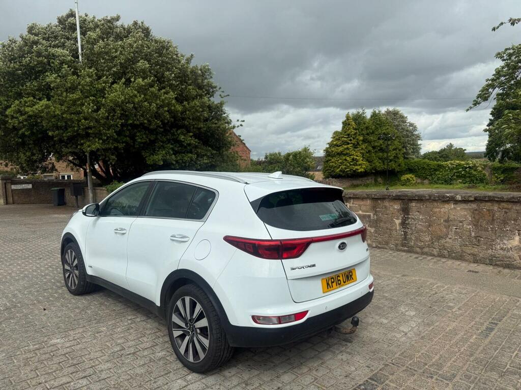 Kia Sportage 2.0 Crdi Kx-3 Awd Euro 6 KP16UWR White #3