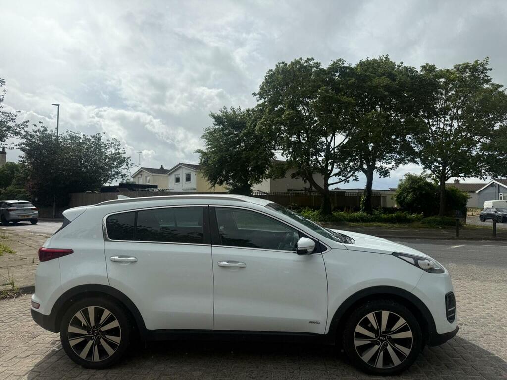 Kia Sportage 2.0 Crdi Kx-3 Awd Euro 6 KP16UWR White #6