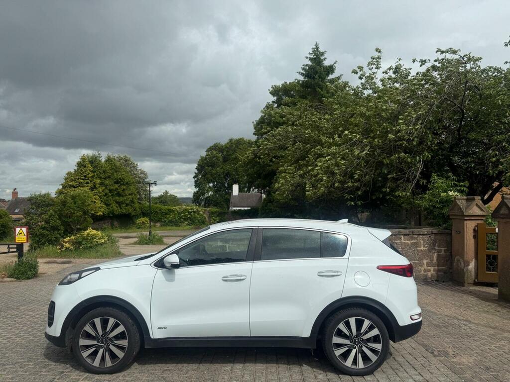 Kia Sportage 2.0 Crdi Kx-3 Awd Euro 6 KP16UWR White #2