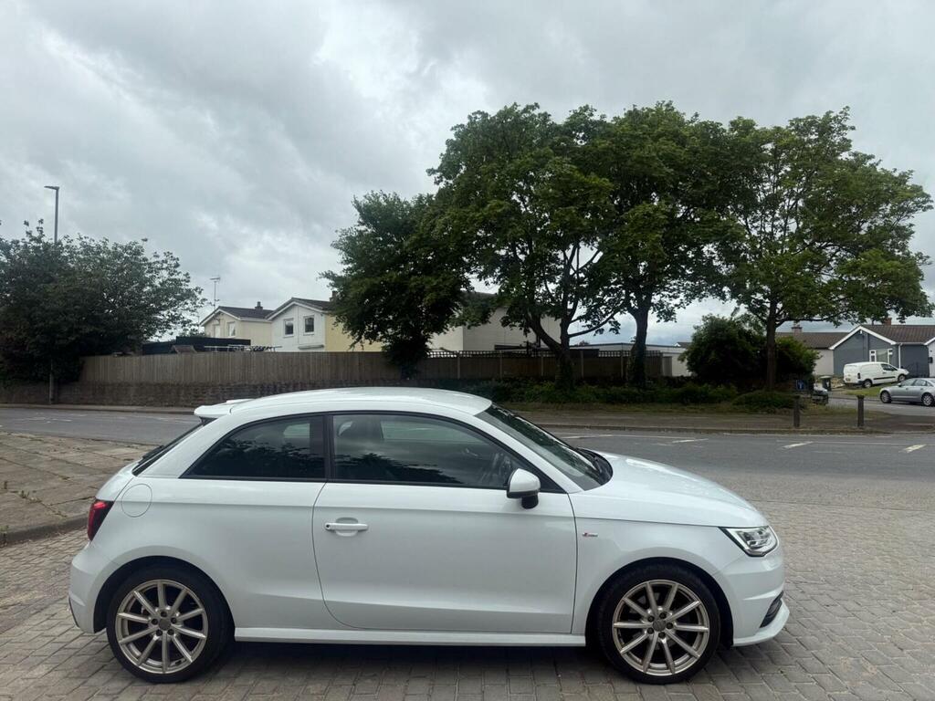 Audi A1 1.6 Tdi S Line Euro 6 Ss GU66OML White #6