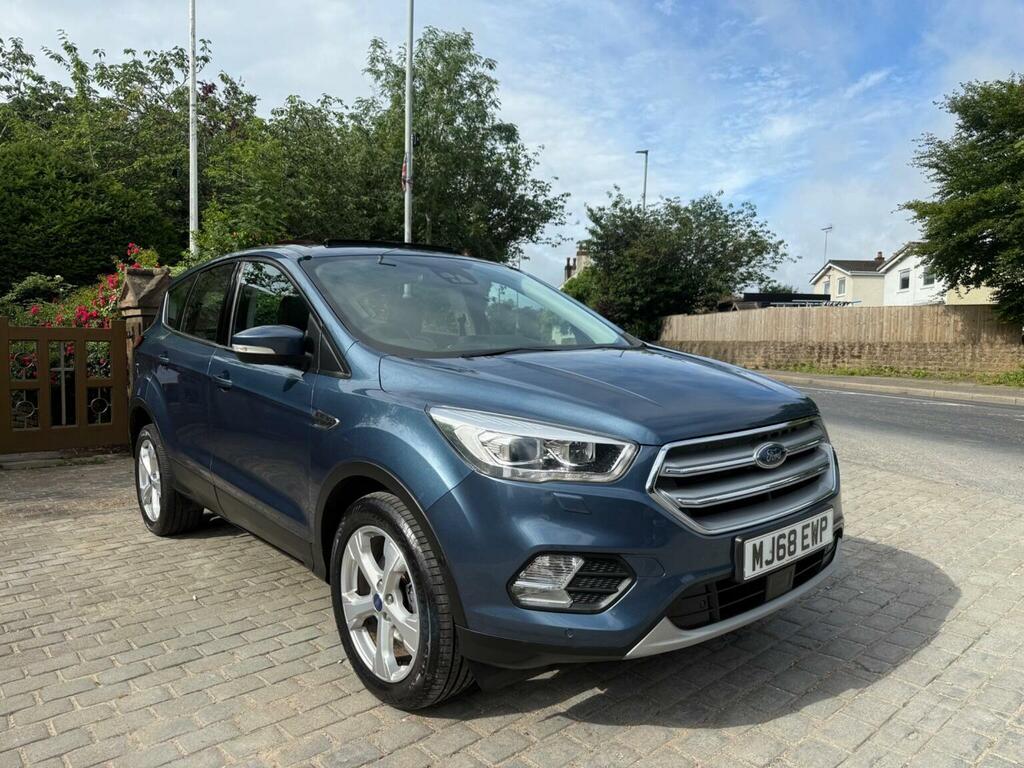 Ford Kuga 1.5 Tdci Titanium X 2Wd Euro 6 Ss MJ68EWP Blue #4