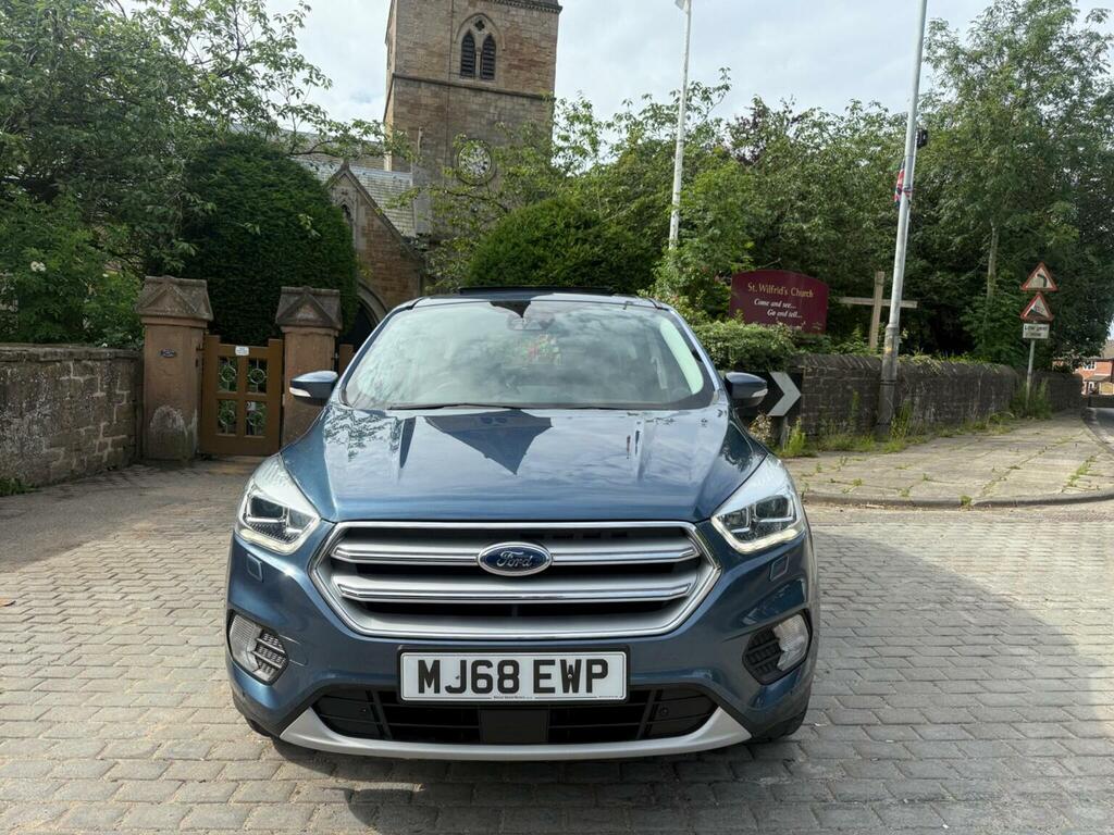 Ford Kuga 1.5 Tdci Titanium X 2Wd Euro 6 Ss MJ68EWP Blue #3