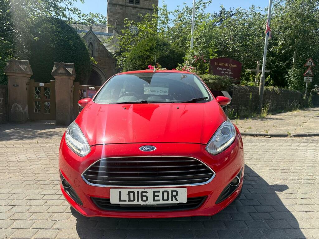 Ford Fiesta 1.0T Ecoboost Zetec Euro 6 Ss Red #3