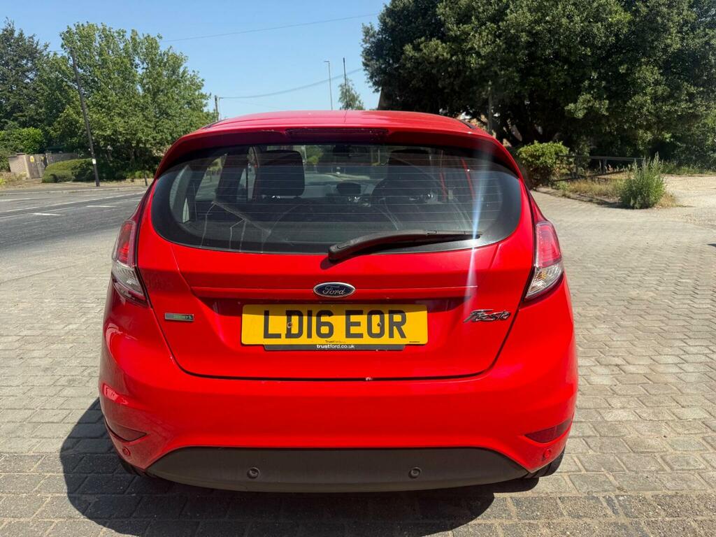 Ford Fiesta 1.0T Ecoboost Zetec Euro 6 Ss Red #6