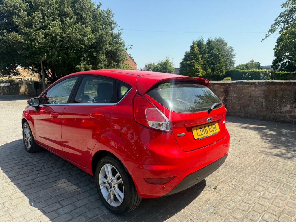 Ford Fiesta 1.0T Ecoboost Zetec Euro 6 Ss Red #5