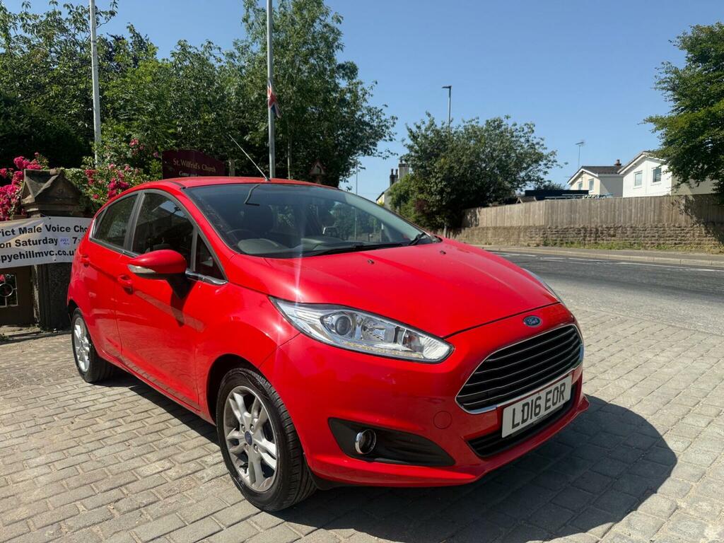 Ford Fiesta 1.0T Ecoboost Zetec Euro 6 Ss Red #4