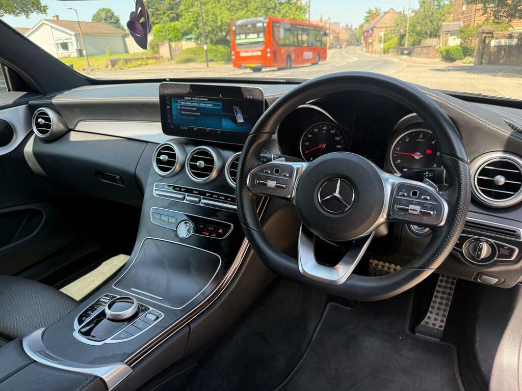 Mercedes-Benz C Class C 220 D Rhd Black #14