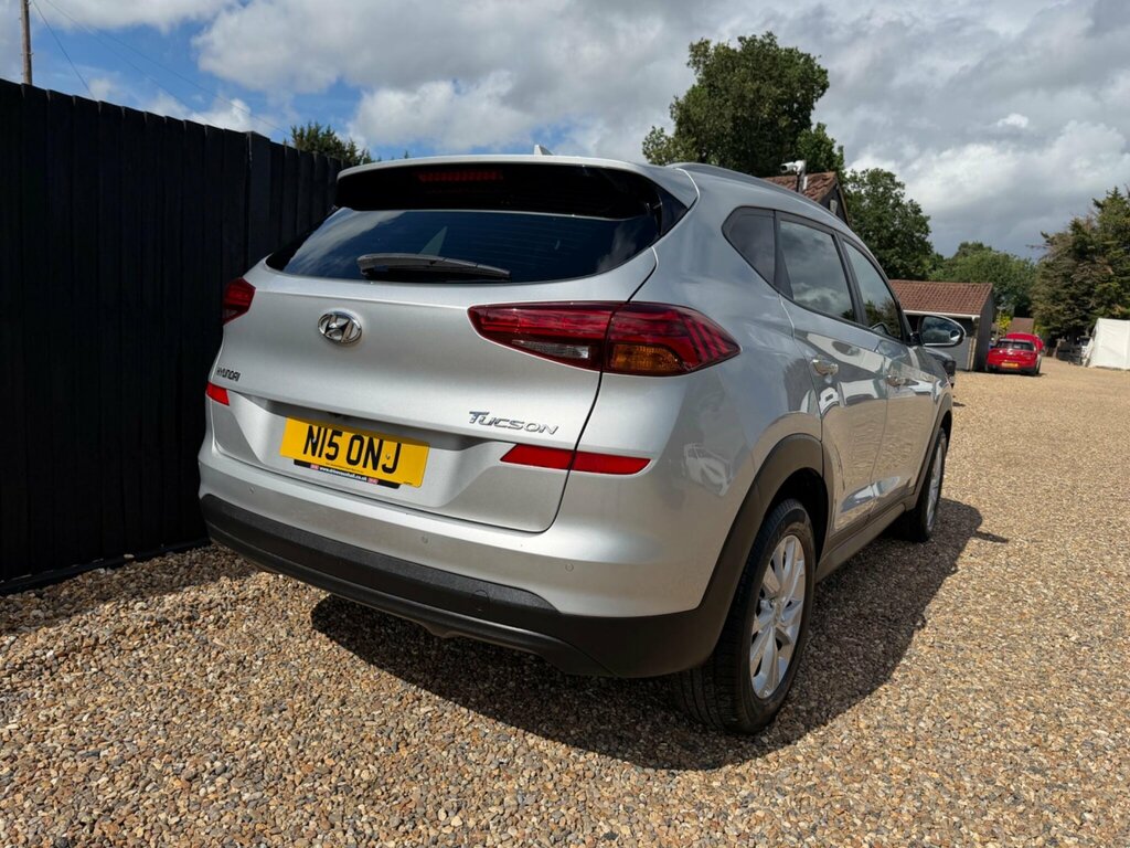 Hyundai Tucson 1.6 Gdi Blue Drive Se Nav Euro 6 Ss Silver #5
