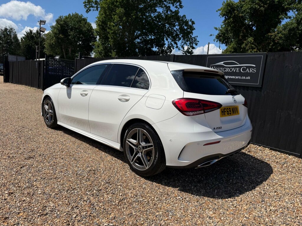 Mercedes-Benz A Class 1.3 A200 Amg Line Executive 7G-dct Euro 6 Ss White #5