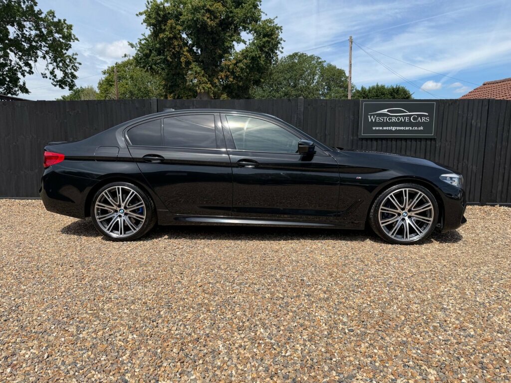 BMW 5 Series 3.0 530D M Sport Euro 6 Ss Black #2
