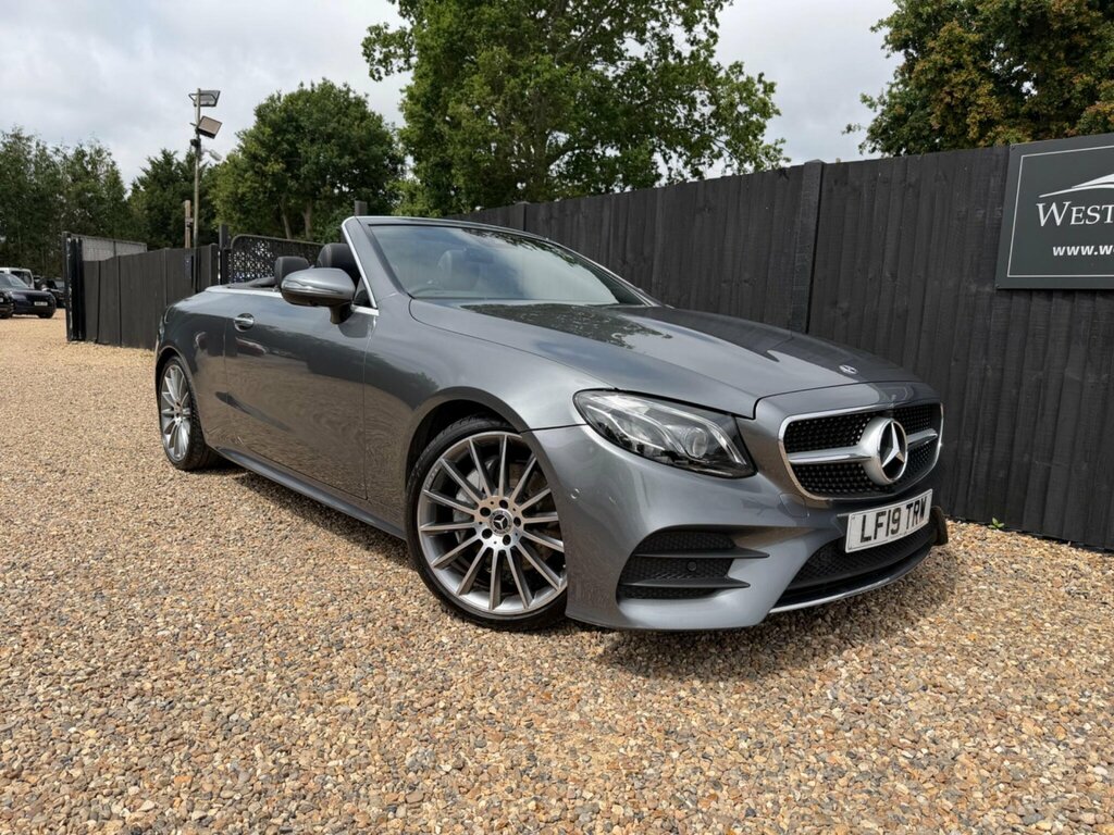 Mercedes-Benz E Class 2.0 E220d Amg Line Cabriolet G-tronic Euro 6 Ss Grey