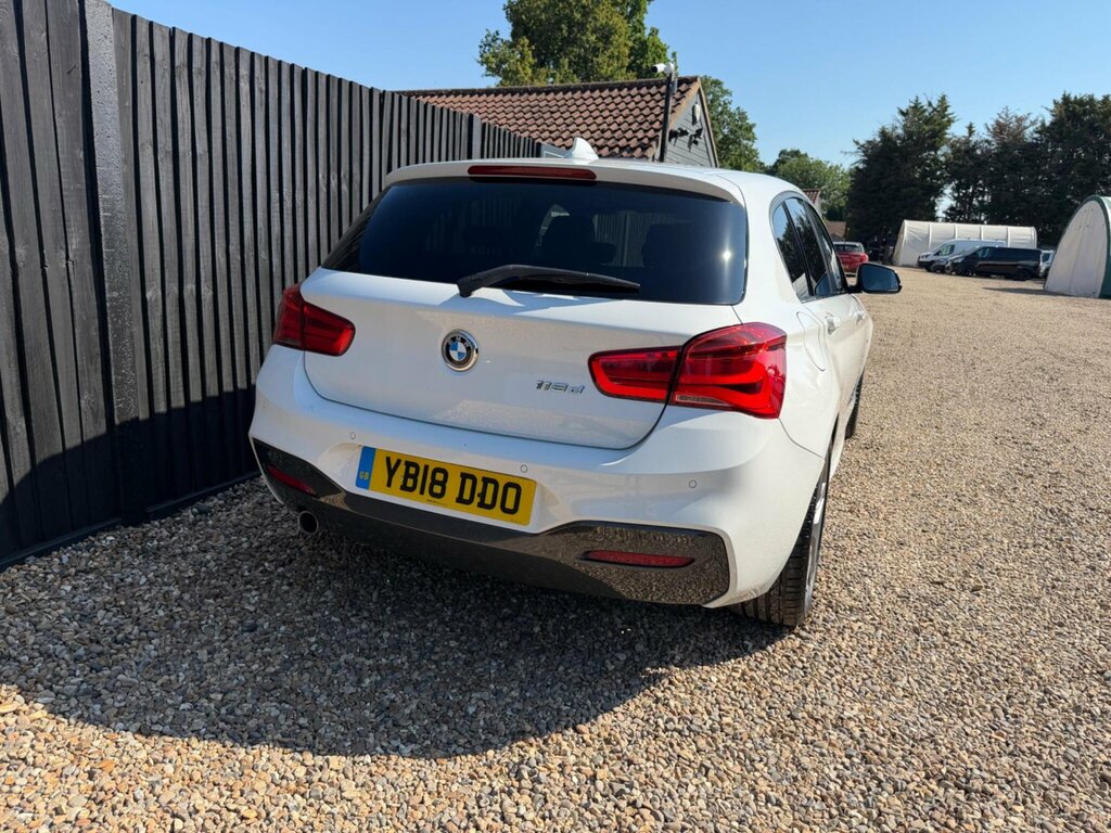BMW 1 Series 2.0 118D M Sport Euro 6 Ss White #4