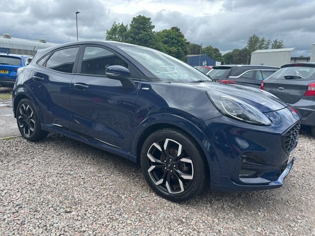 Ford Puma 1.0T Ecoboost Mhev St-line X Suv SN70LHC Blue #6