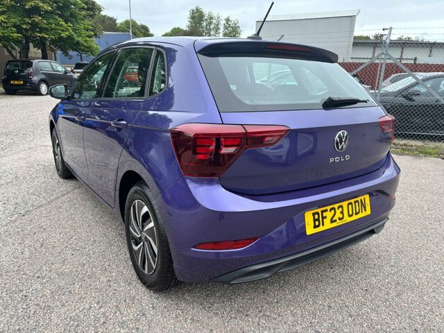 Volkswagen Polo 1.0 Tsi Life Hatchback Dsg Euro 6 S S BF23ODN Purple #4