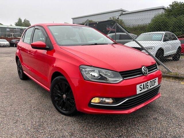 Volkswagen Polo 1.0 Bluemotion Tech Se Hatchback Red
