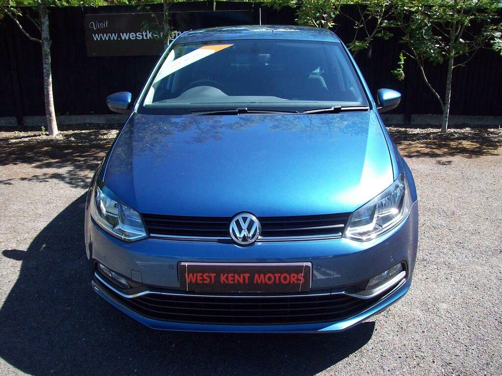 Volkswagen Polo 1.0 Bluemotion Tech Match Edition Euro 6 S S Blue #6